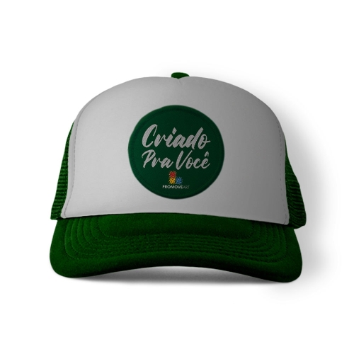 Boné Trucker - 3 Bordados-84335
