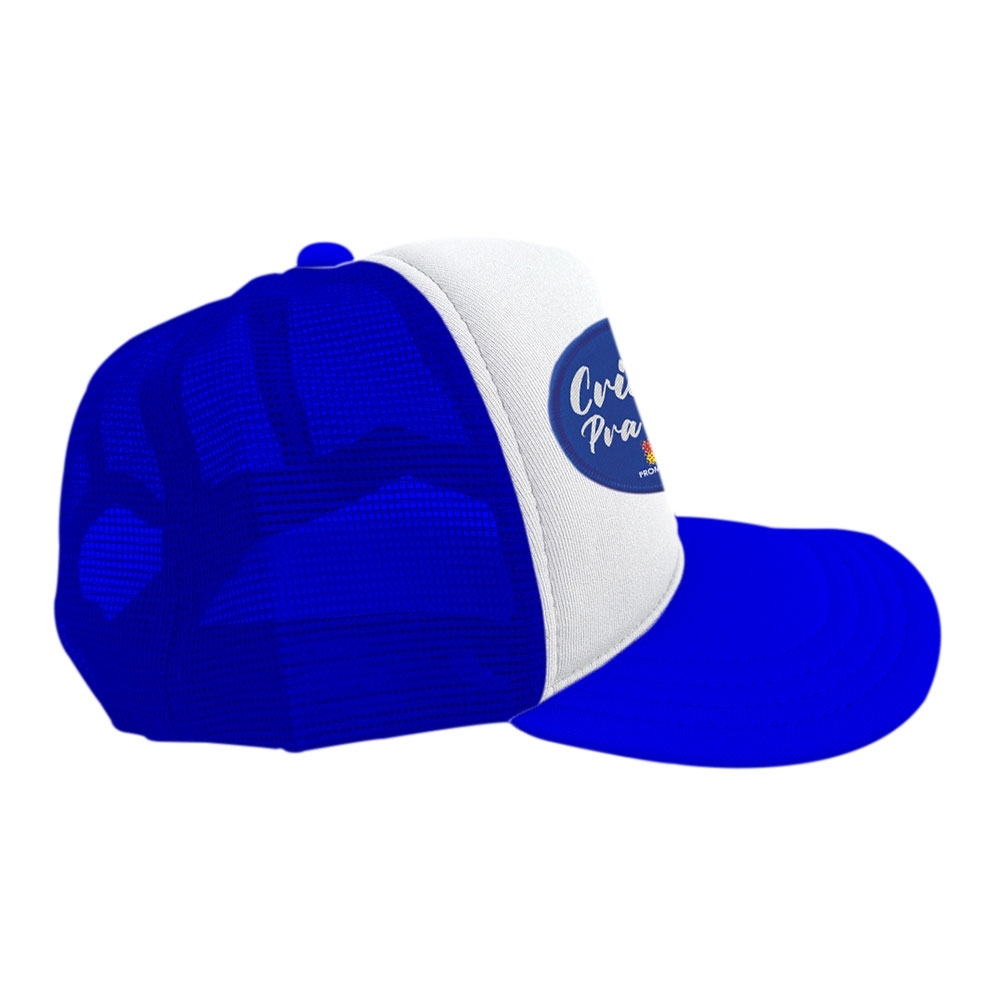 Boné Trucker - 2 Bordados